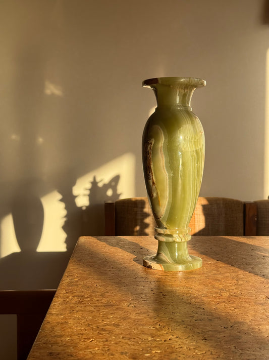 Green Onyx Vase