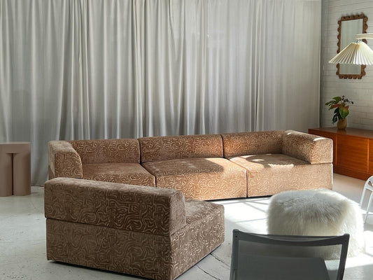 Bespoke Custom Patterned Modular Sofa