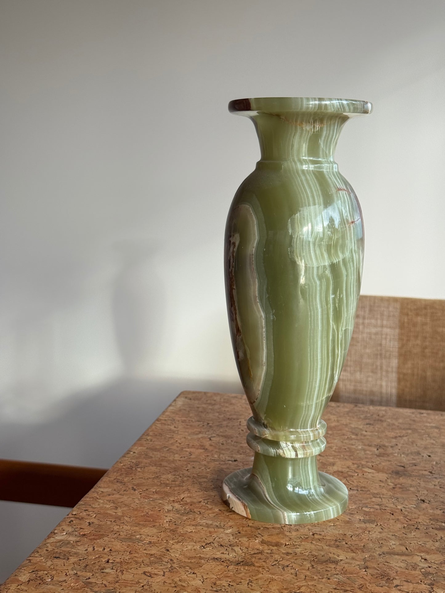 Green Onyx Vase