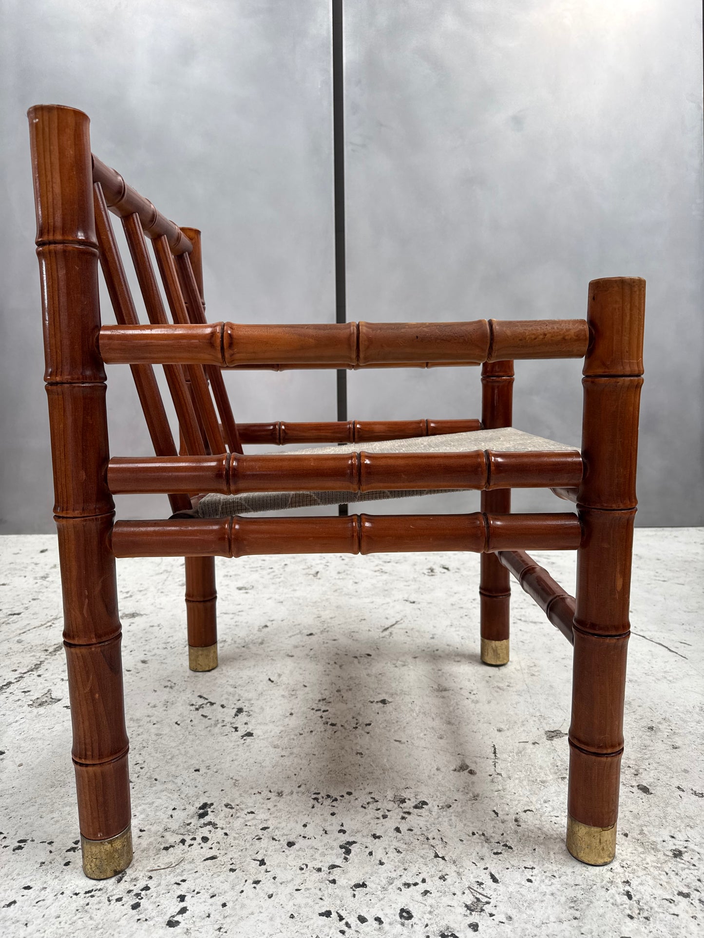 Vintage Bamboo Chairs - Set of 4