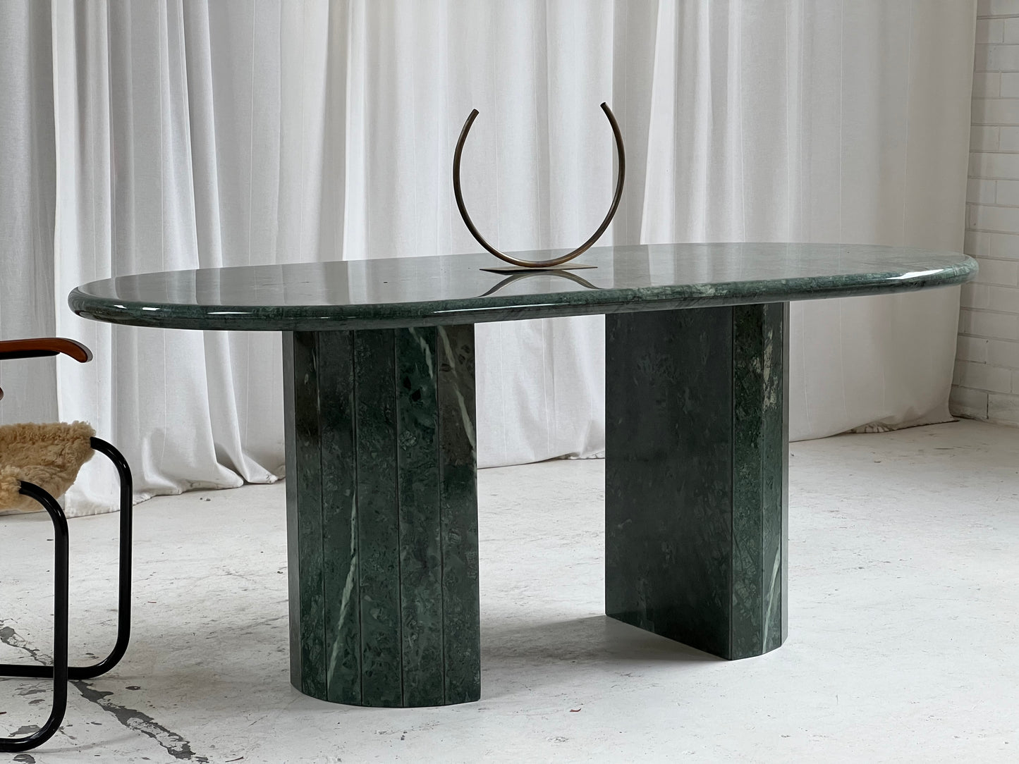 Verde Green Marble Dining Table /Desk