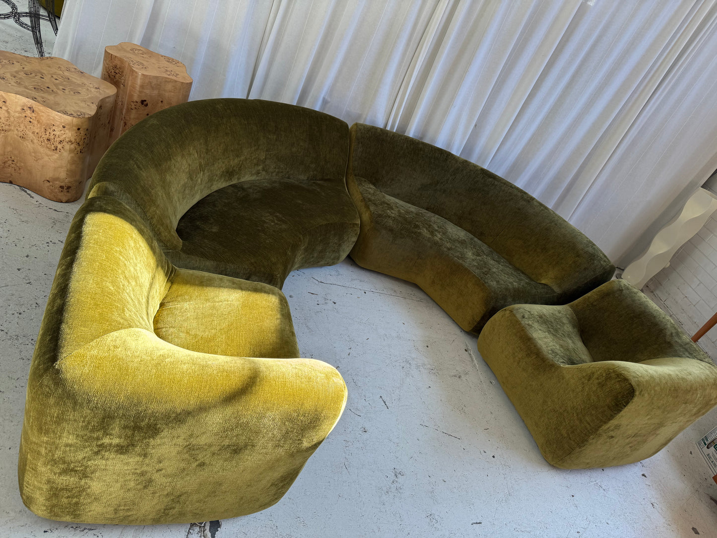 Large Featherston Numero Vintage Modular Sofa Set - Reupholstered