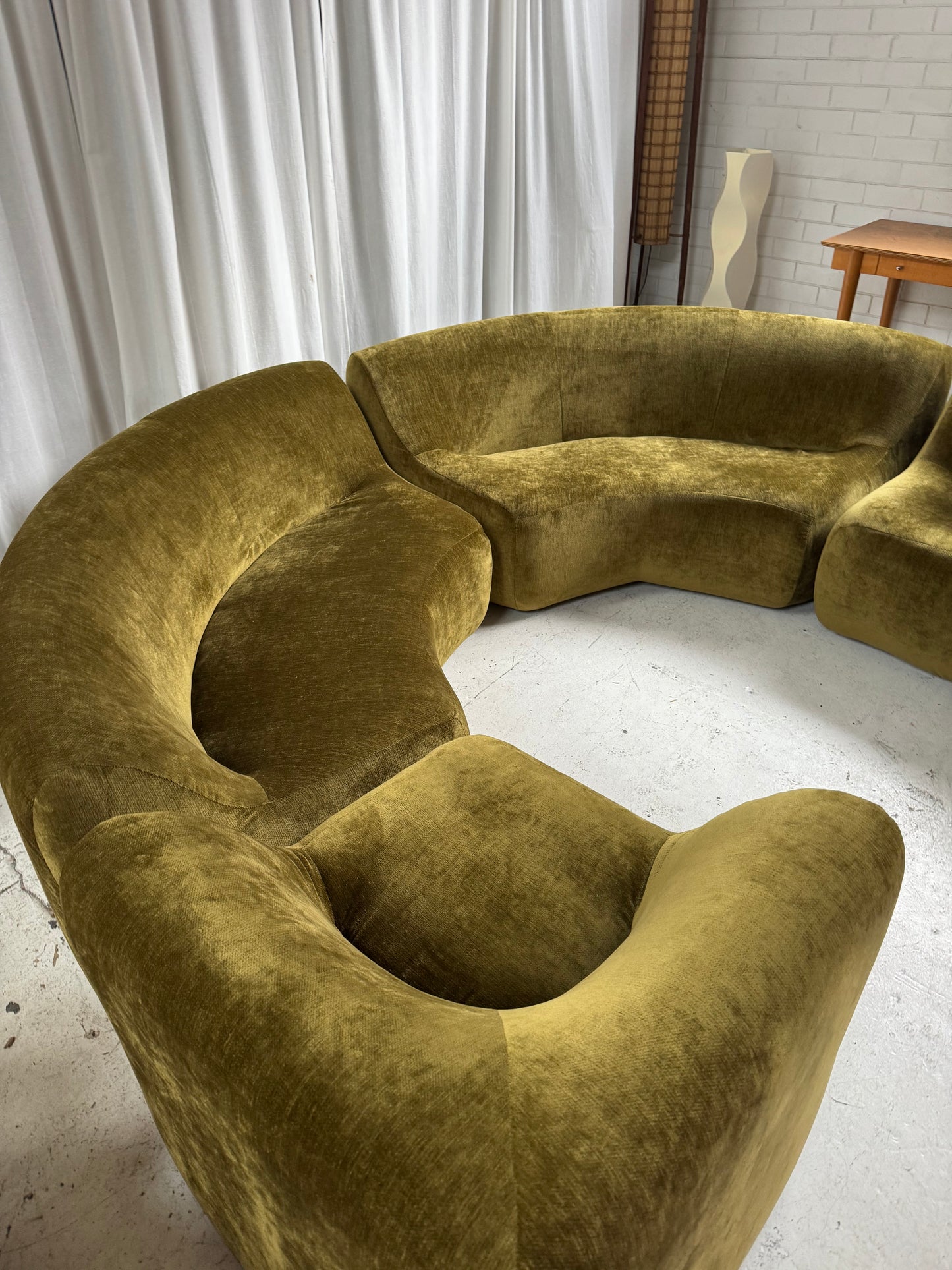 Large Featherston Numero Vintage Modular Sofa Set - Reupholstered