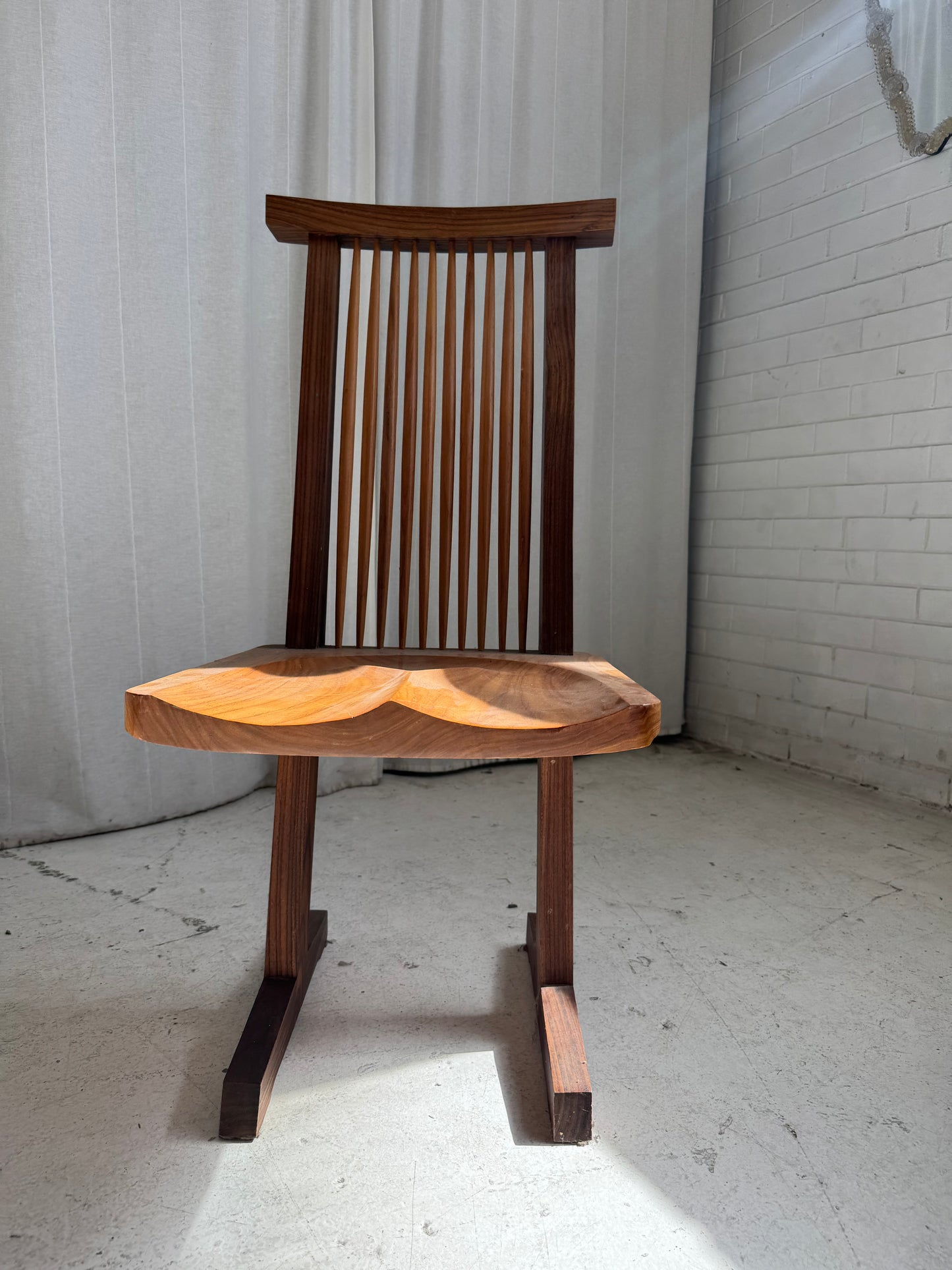 Handmade Wooden ‘Conoid’ Chairs