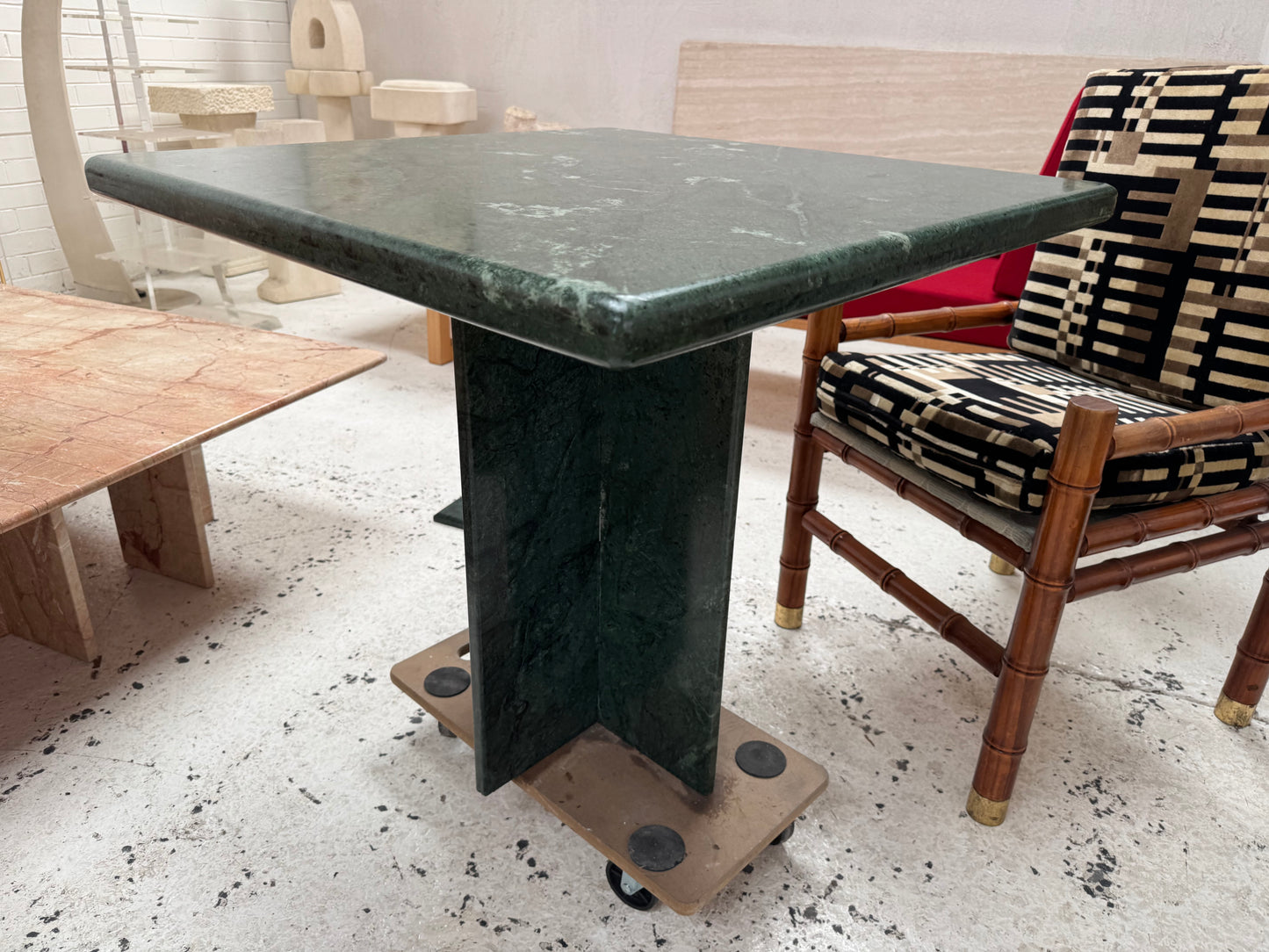 Verde Green Marble Table