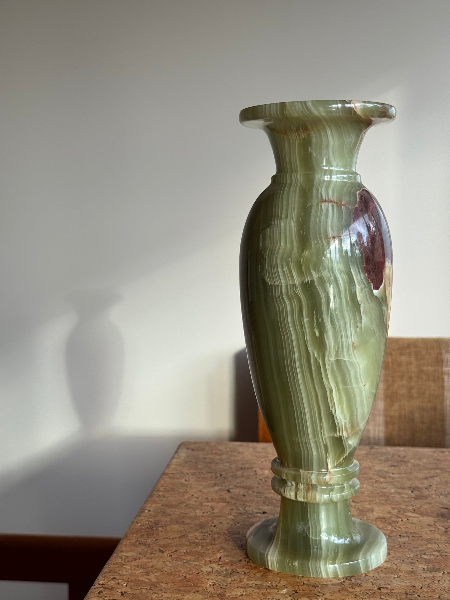 Green Onyx Vase