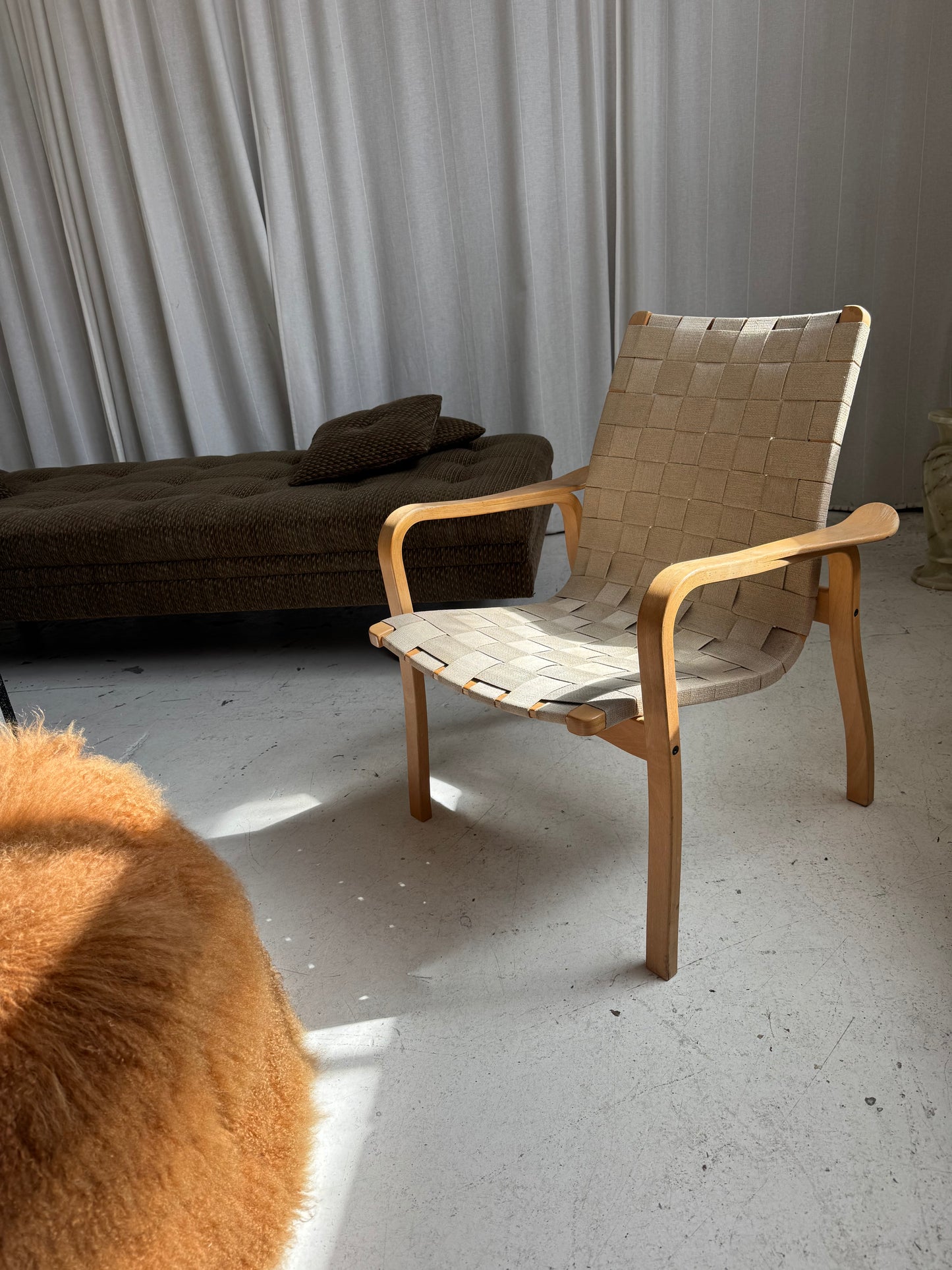 Rare Vintage Scandinavian Primo Lounge Chair by Yngve Ekström for Swedese, 1970s