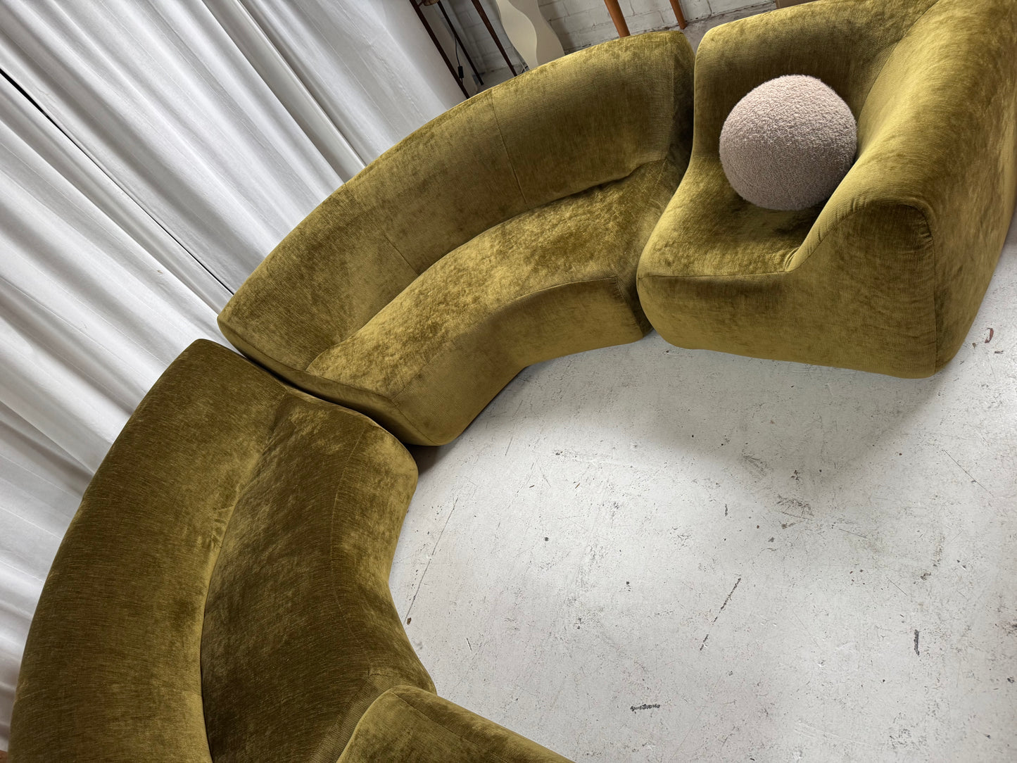 Large Featherston Numero Vintage Modular Sofa Set - Reupholstered