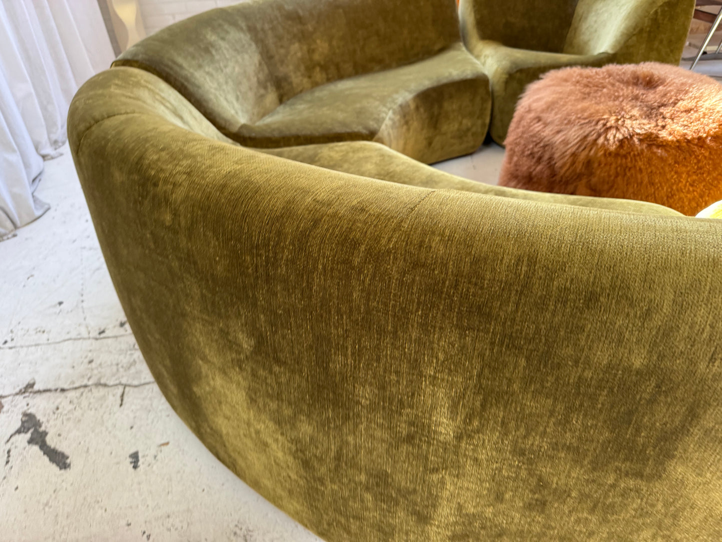 Large Featherston Numero Vintage Modular Sofa Set - Reupholstered