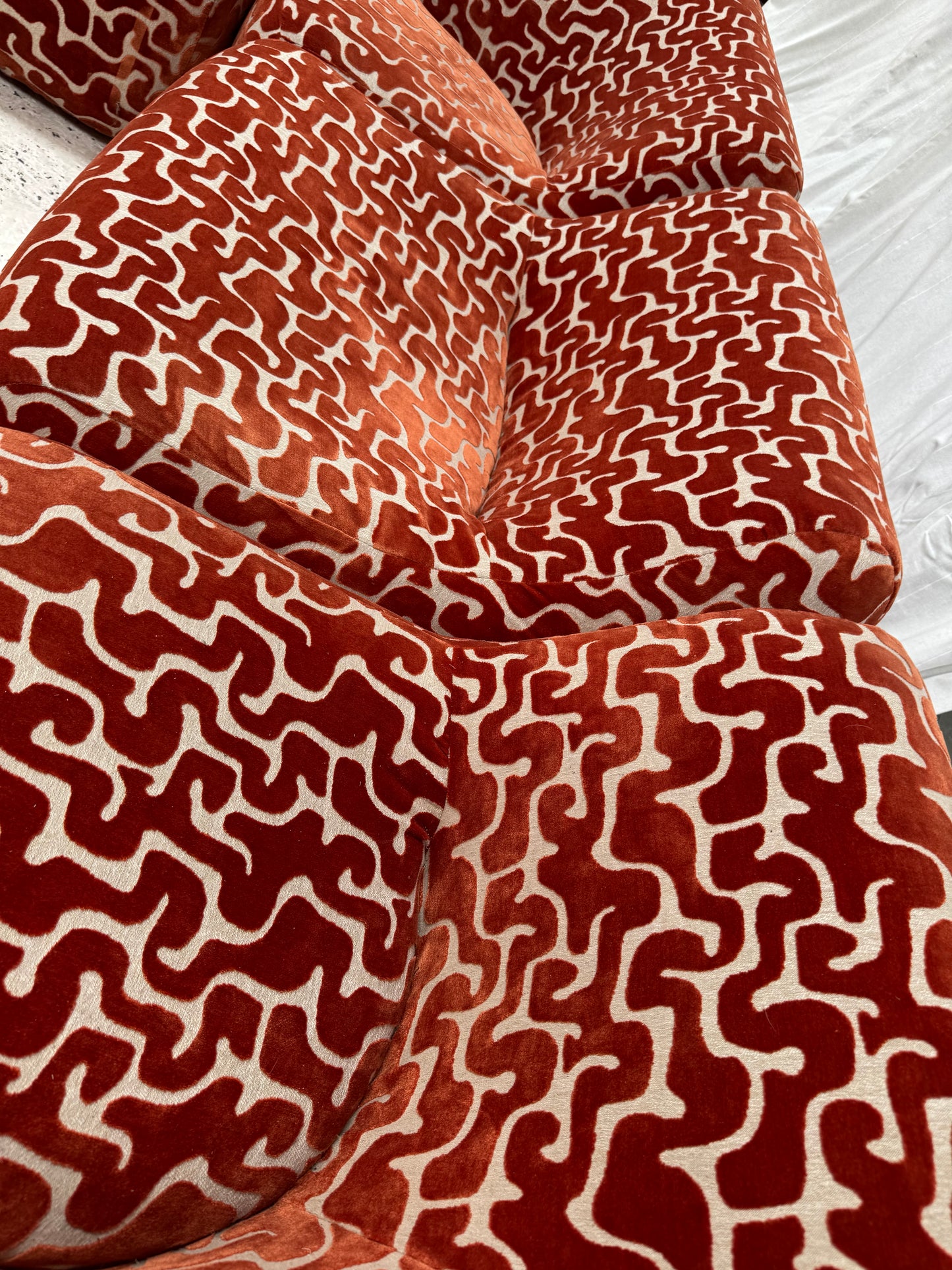 Large Featherston Numero Vintage Modular Sofa Set - Custom Reupholstered