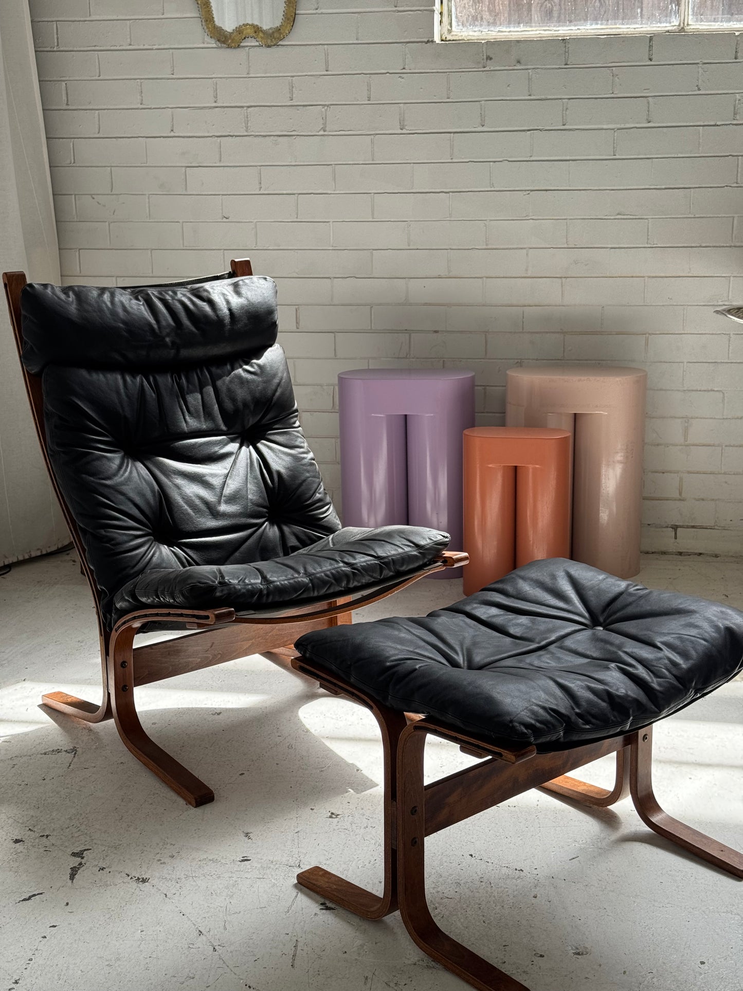 Ingmar Relling Siesta Chair & Ottoman Set