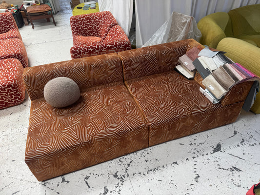 Custom order Marika - Bespoke Modular Corner Piece