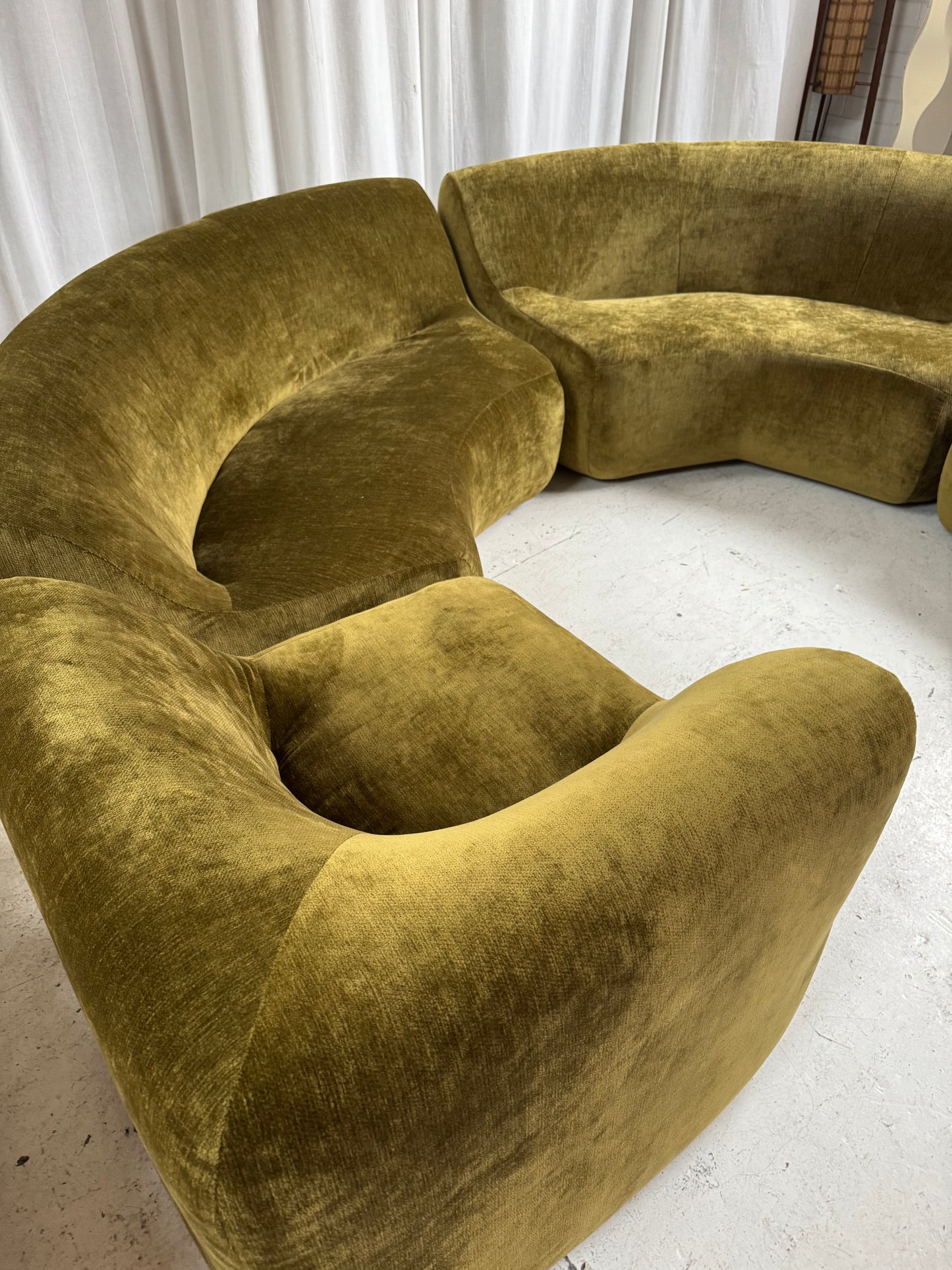 Large Featherston Numero Vintage Modular Sofa Set - Reupholstered