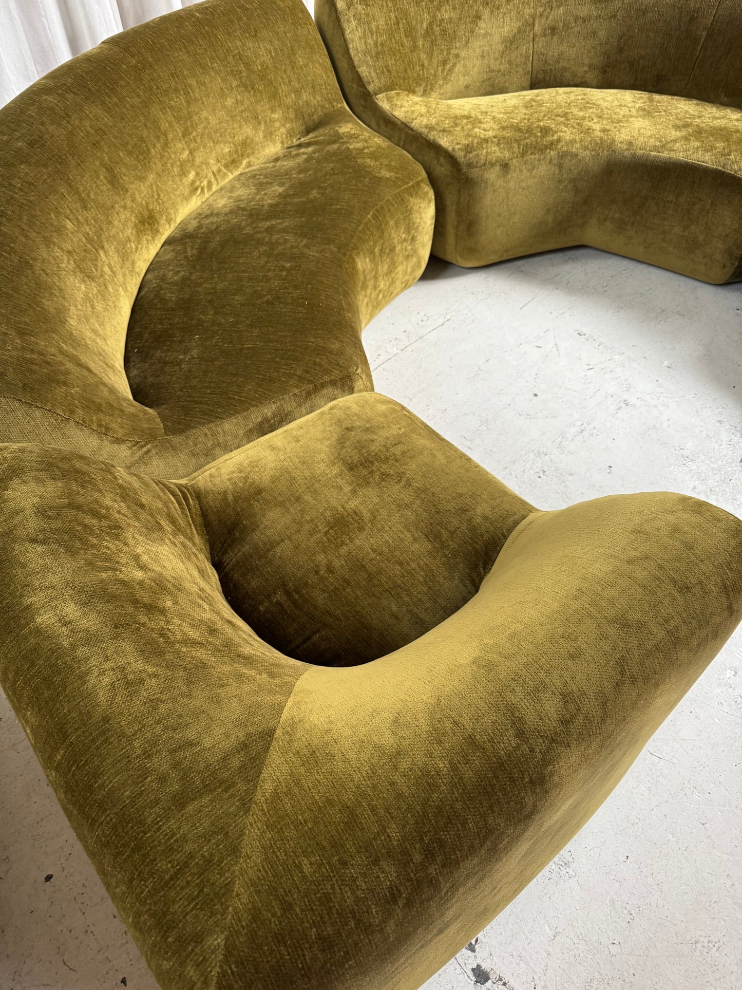 Large Featherston Numero Vintage Modular Sofa Set - Reupholstered