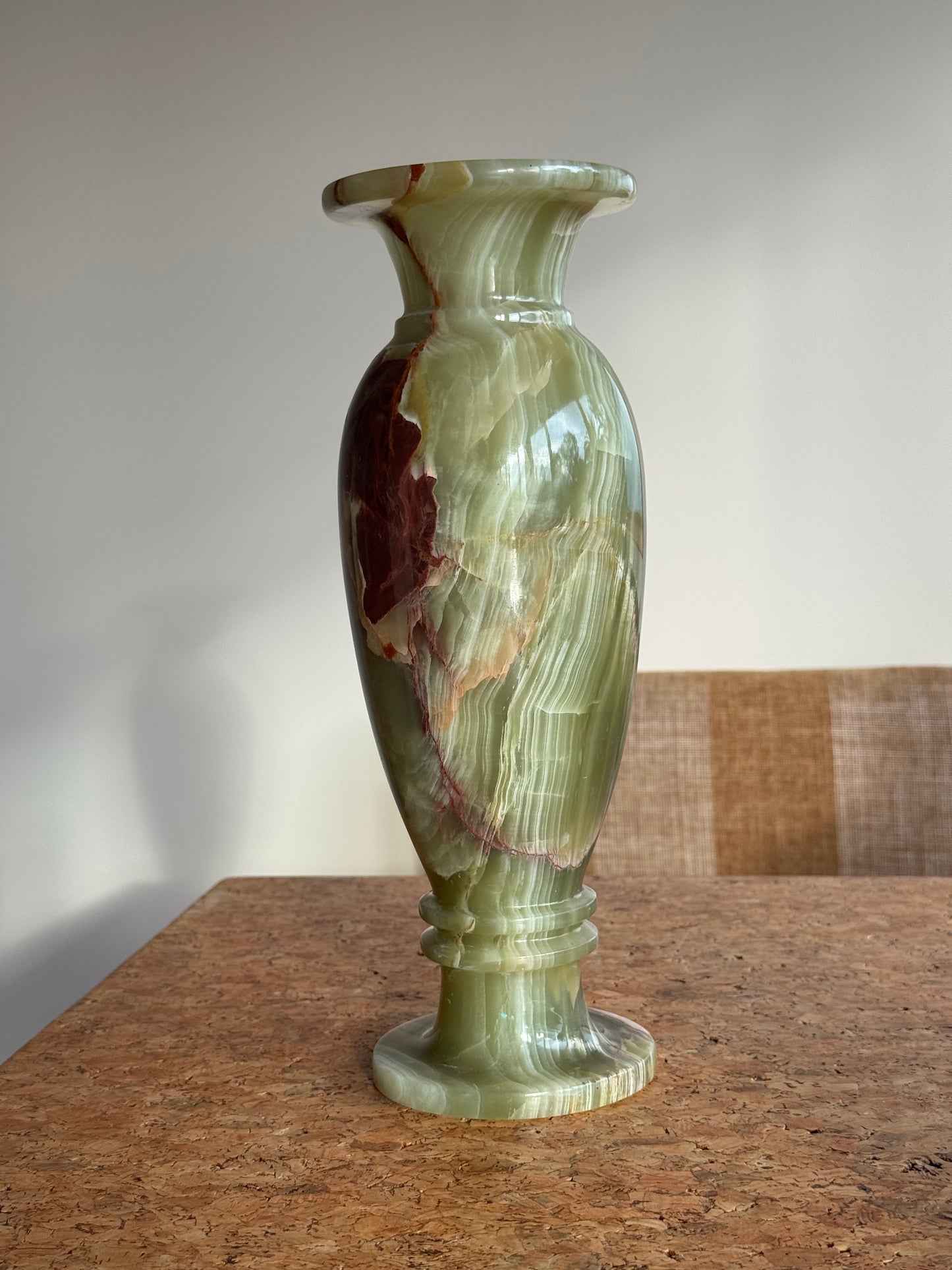 Green Onyx Vase