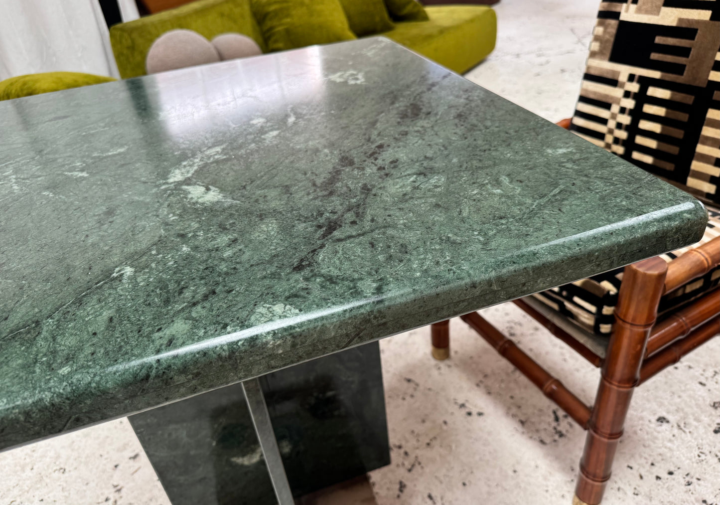 Verde Green Marble Table
