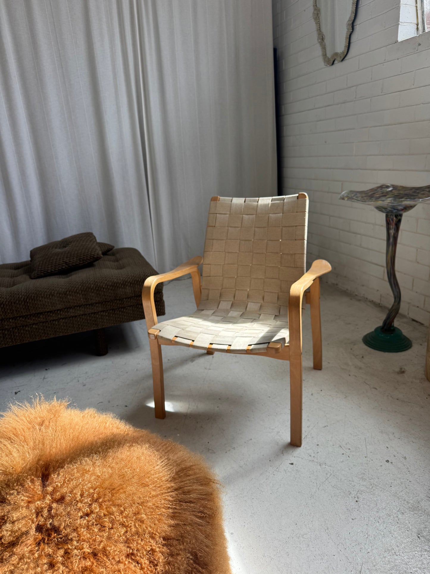 Rare Vintage Scandinavian Primo Lounge Chair by Yngve Ekström for Swedese, 1970s