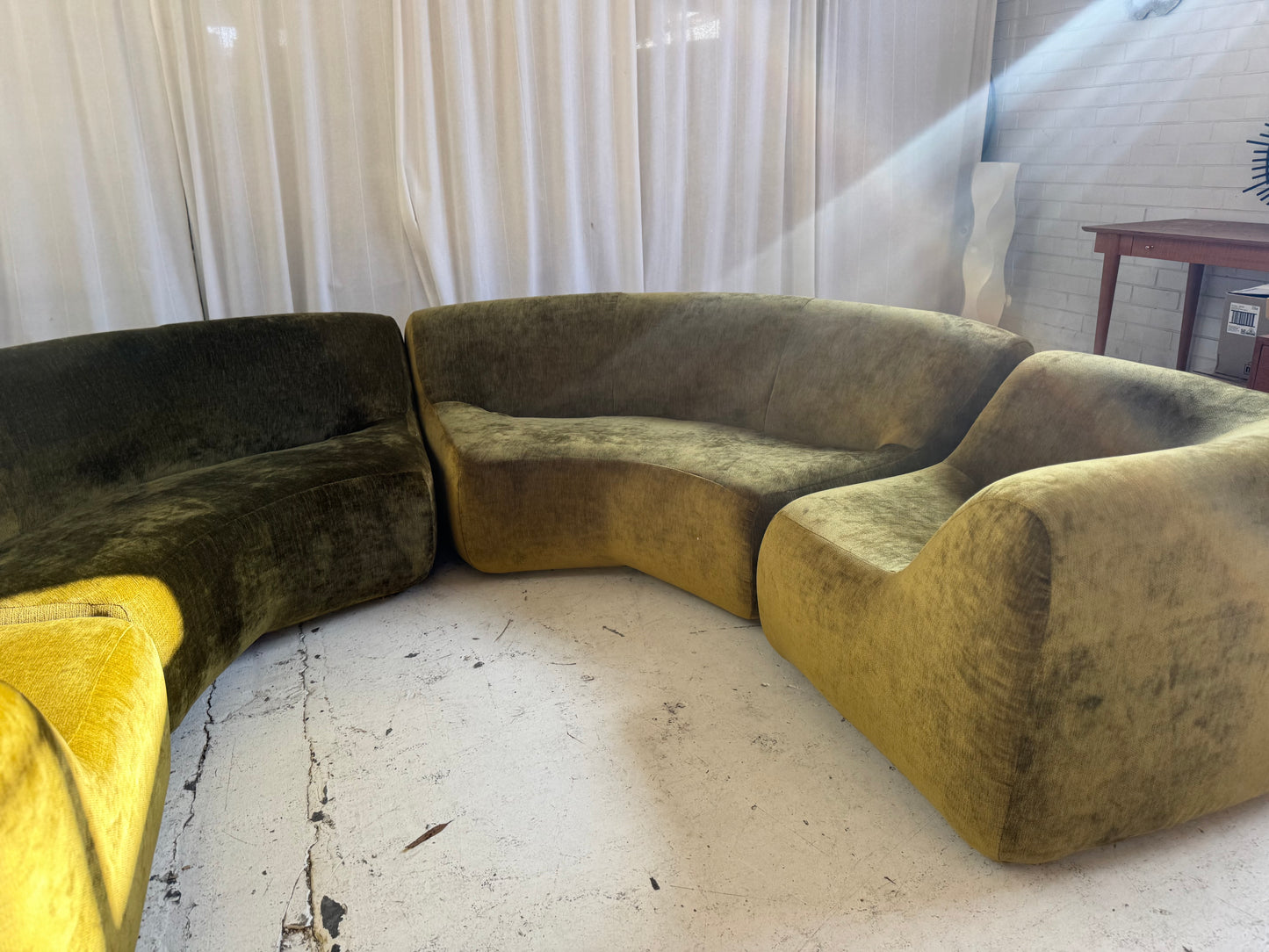 Large Featherston Numero Vintage Modular Sofa Set - Reupholstered
