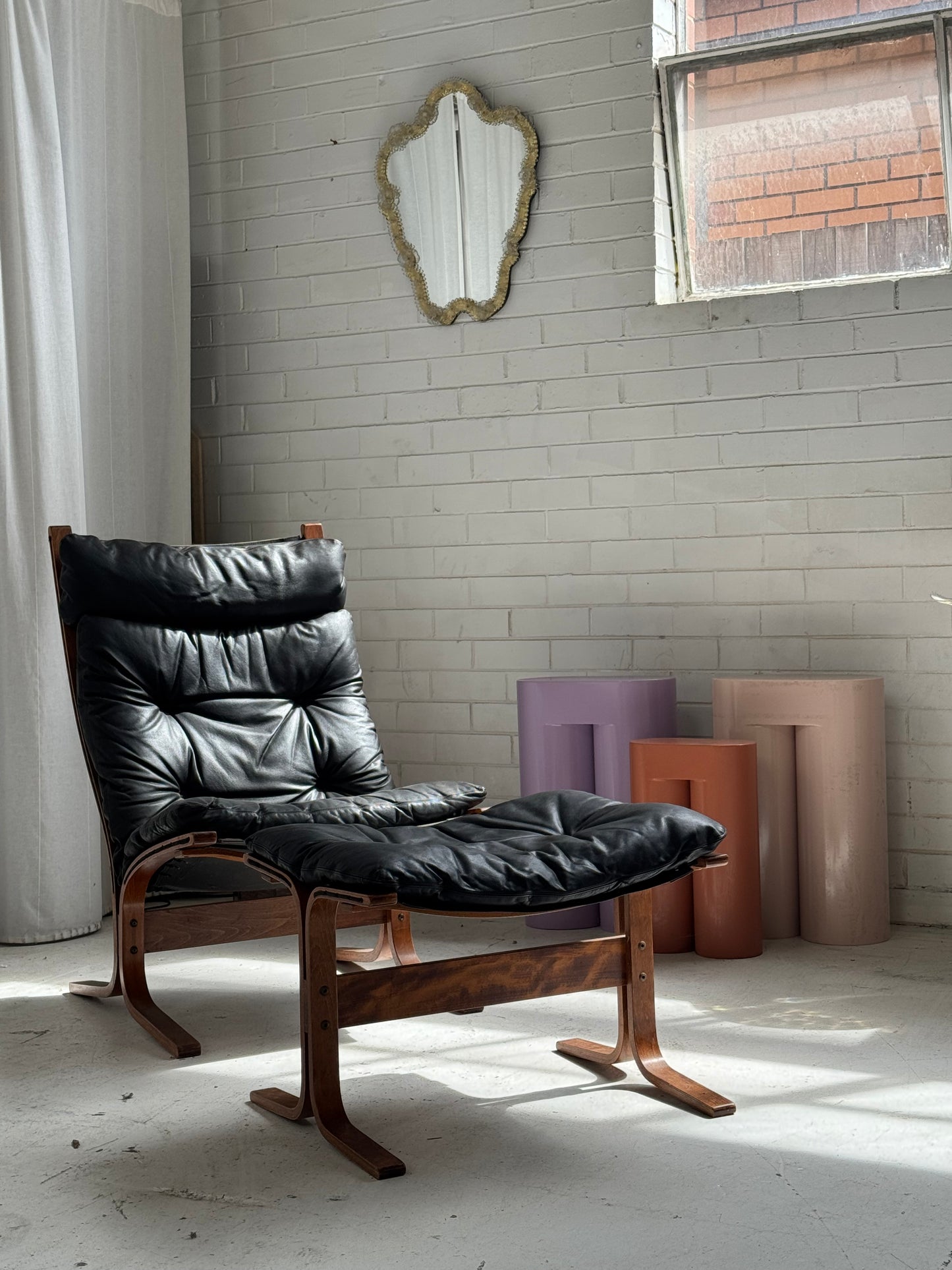 Ingmar Relling Siesta Chair & Ottoman Set