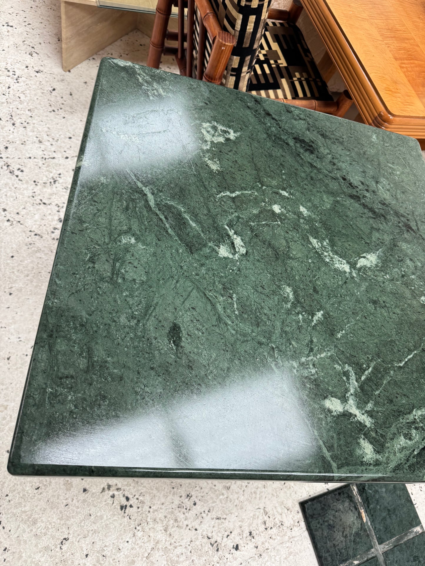Verde Green Marble Table