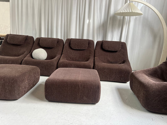 Vintage Featherston IV Modular - Choc Corduroy