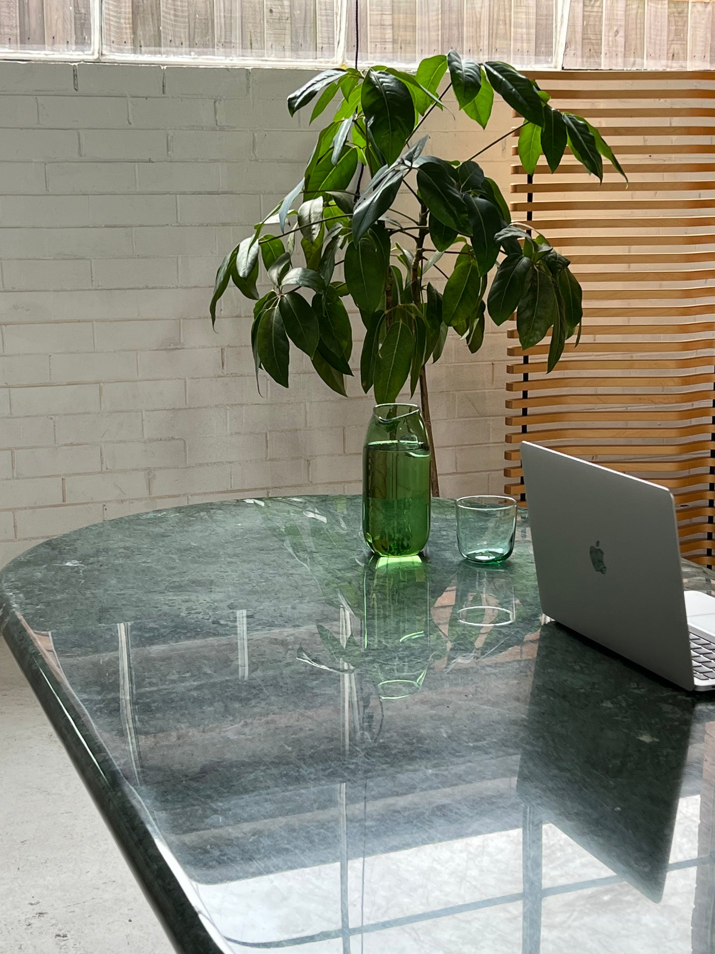 Verde Green Marble Dining Table /Desk