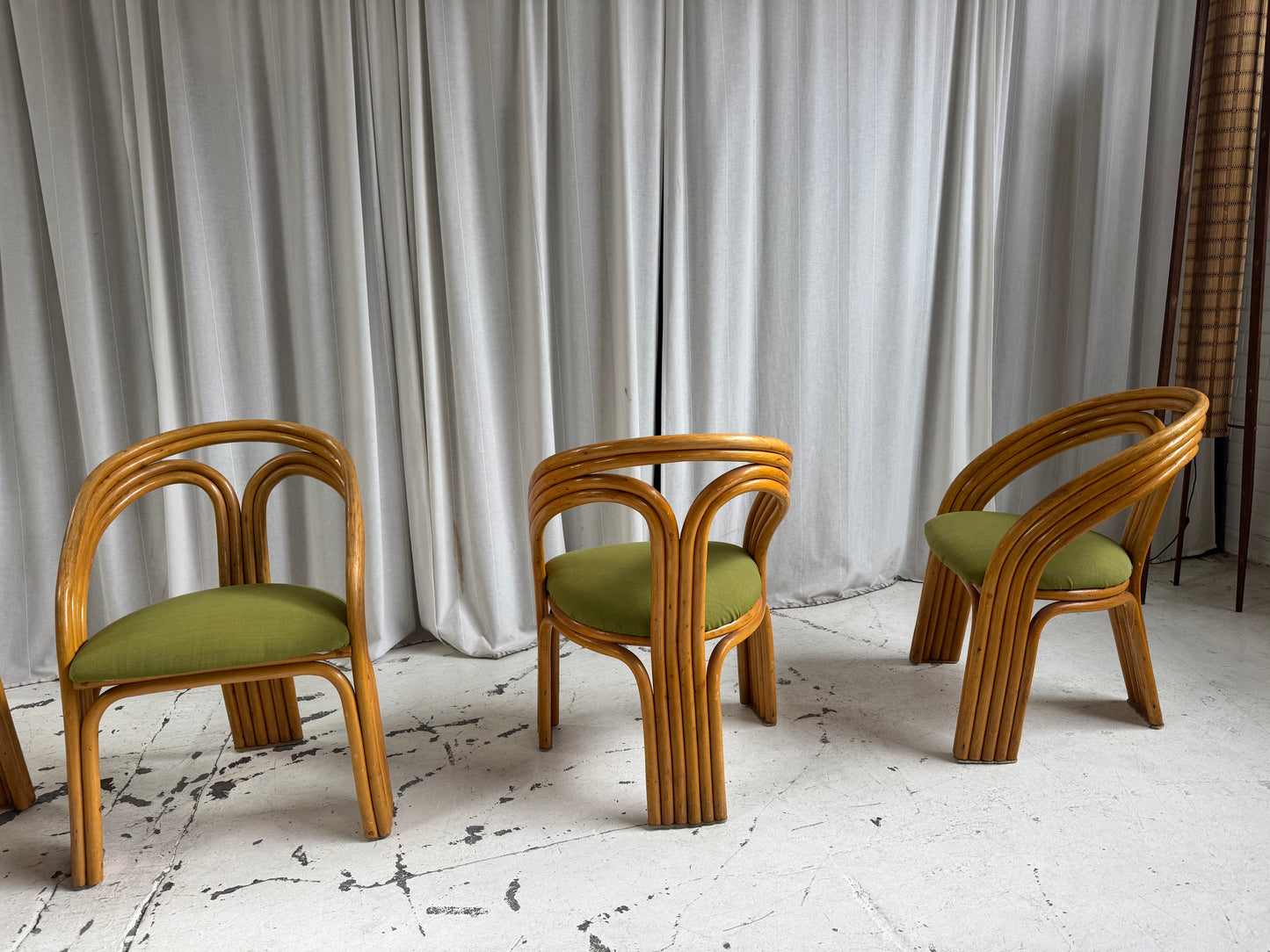Axel Enthoven Bamboo Chairs - Set of 4