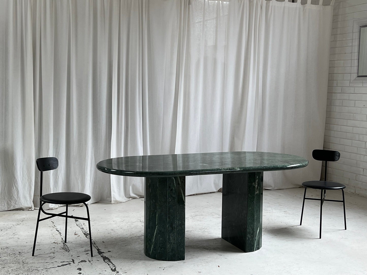 Verde Green Marble Dining Table /Desk