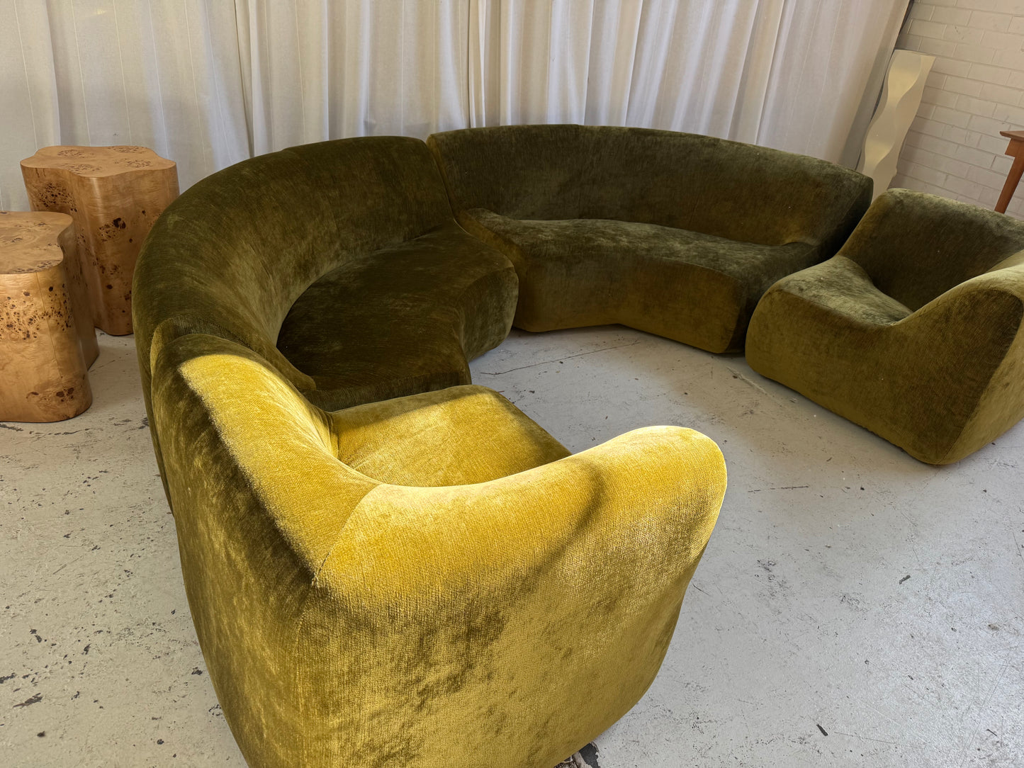 Large Featherston Numero Vintage Modular Sofa Set - Reupholstered
