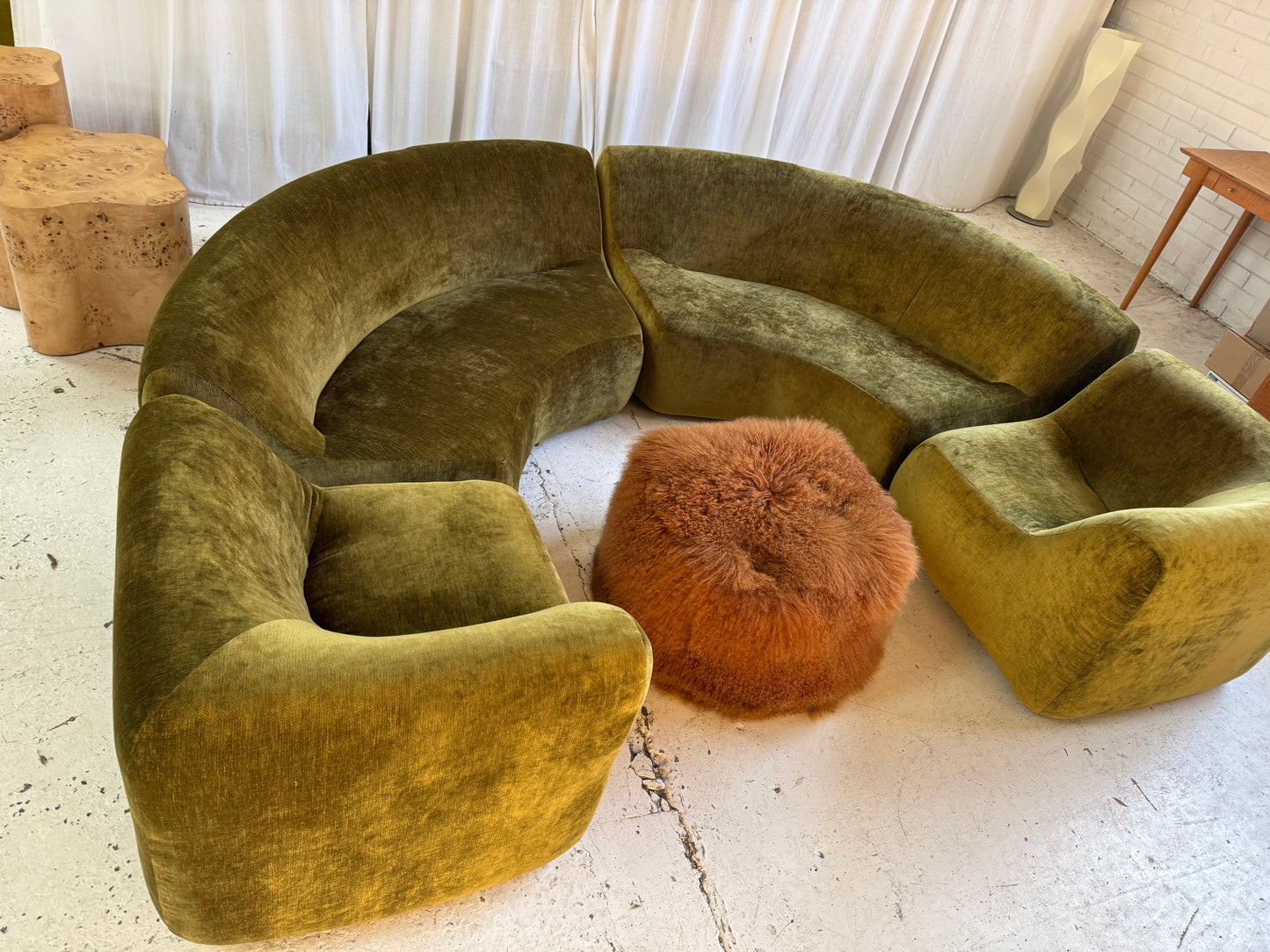 Large Featherston Numero Vintage Modular Sofa Set - Reupholstered