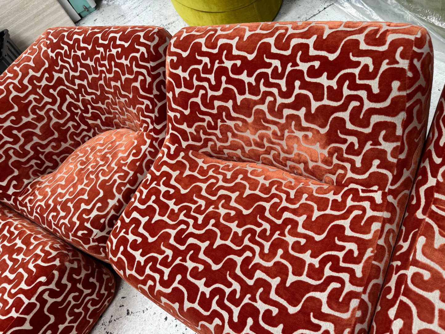 Large Featherston Numero Vintage Modular Sofa Set - Custom Reupholstered