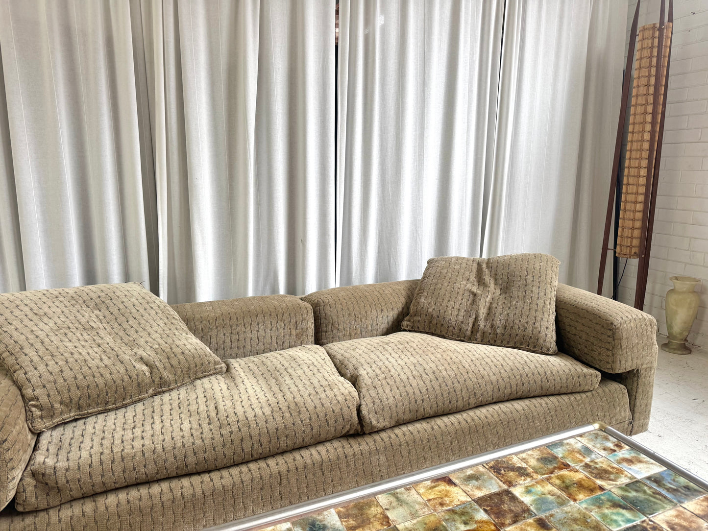 Diplomat Sofa by Howard Keith for HK Furniture, 1972