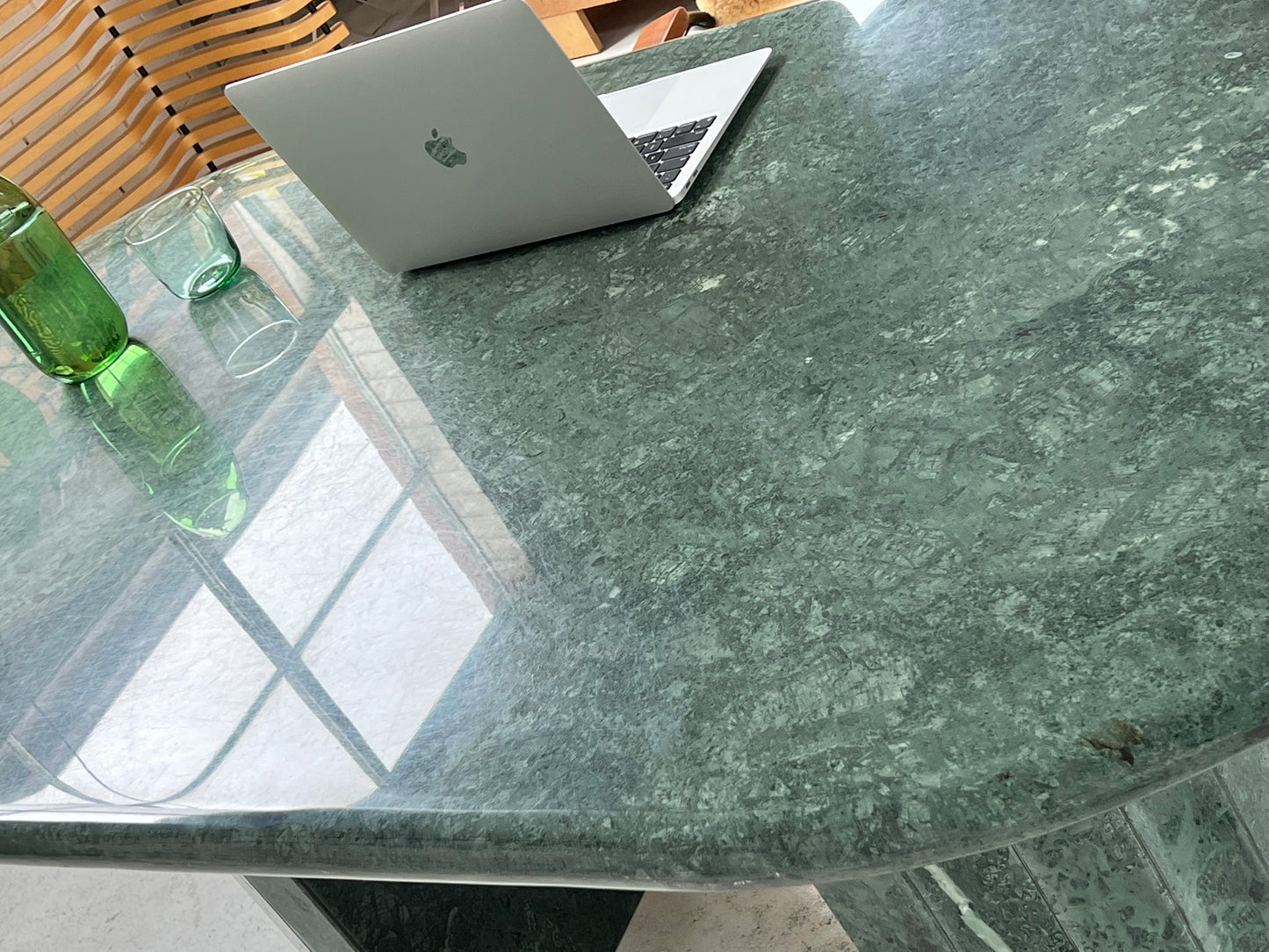 Verde Green Marble Dining Table /Desk