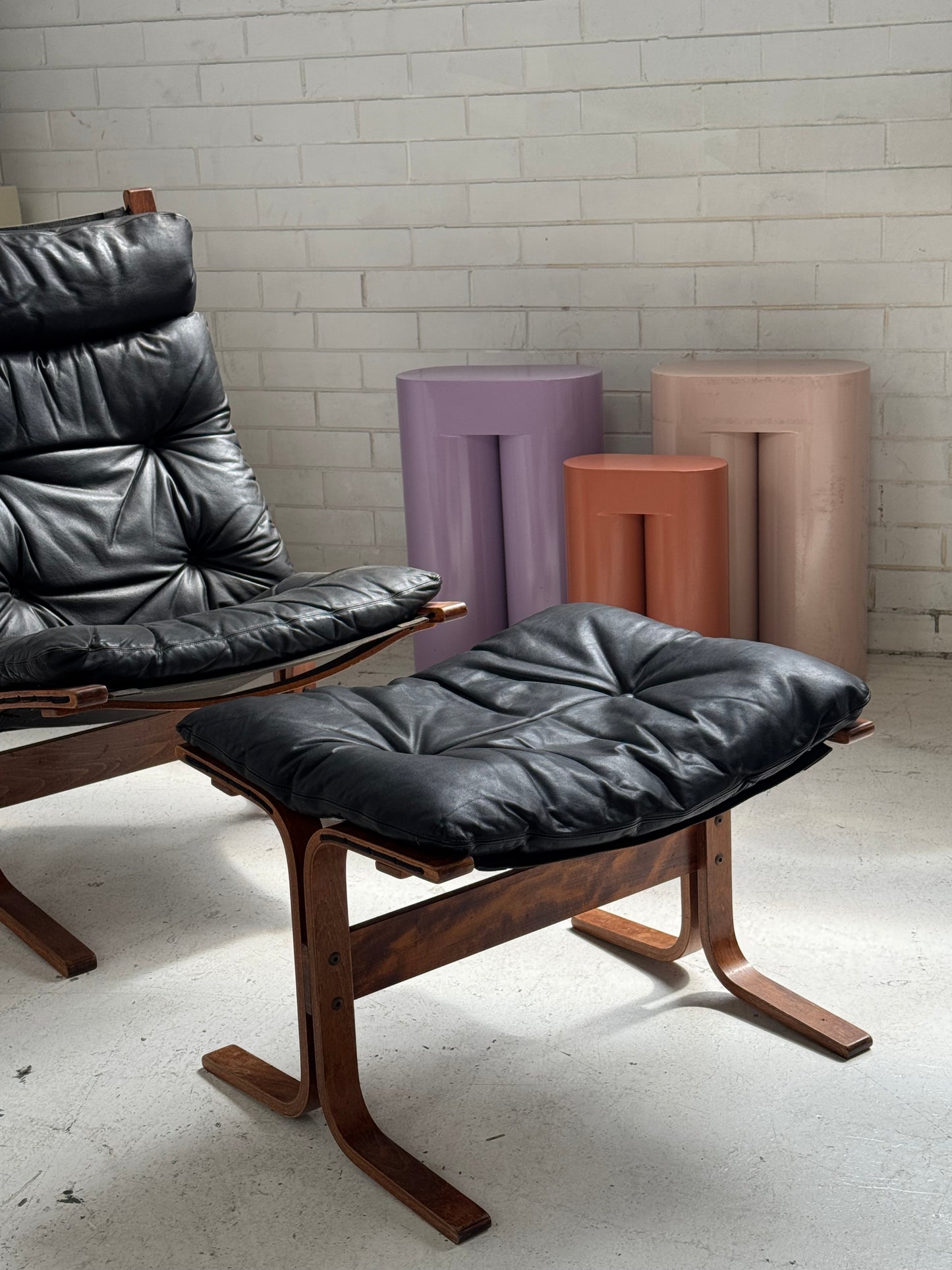 Ingmar Relling Siesta Chair & Ottoman Set