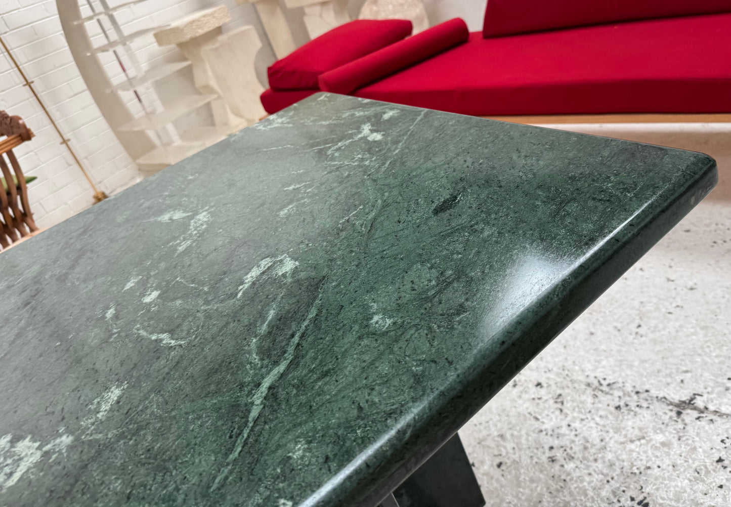 Verde Green Marble Table