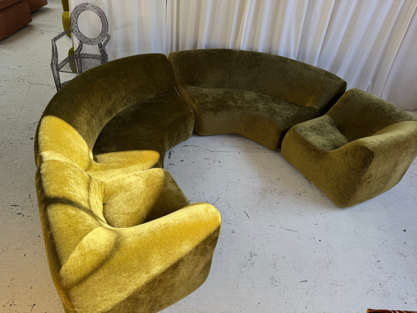 Large Featherston Numero Vintage Modular Sofa Set - Reupholstered