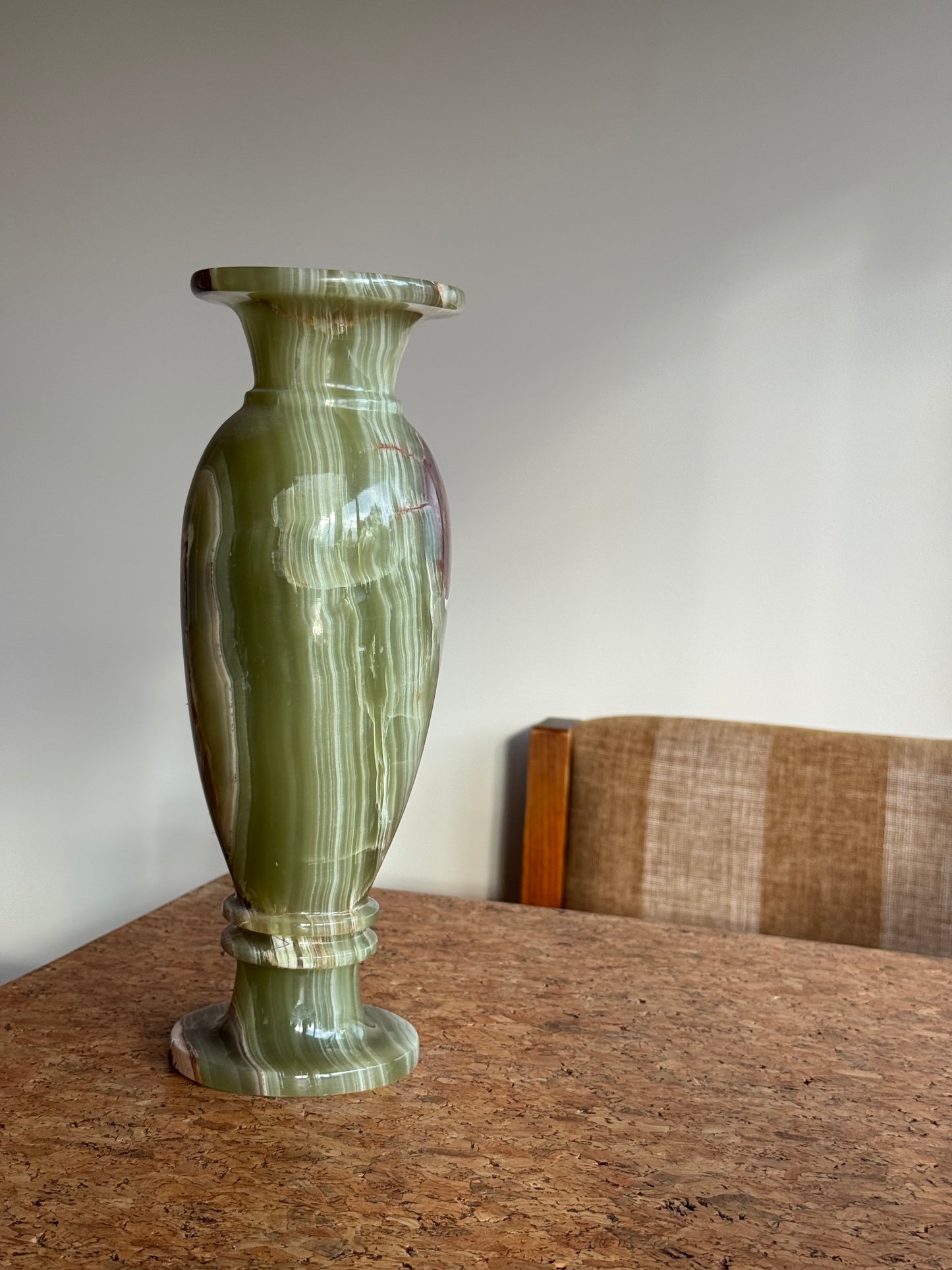 Green Onyx Vase