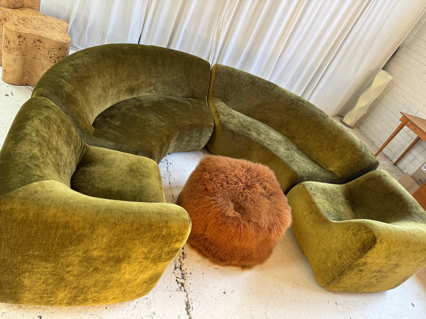 Large Featherston Numero Vintage Modular Sofa Set - Reupholstered