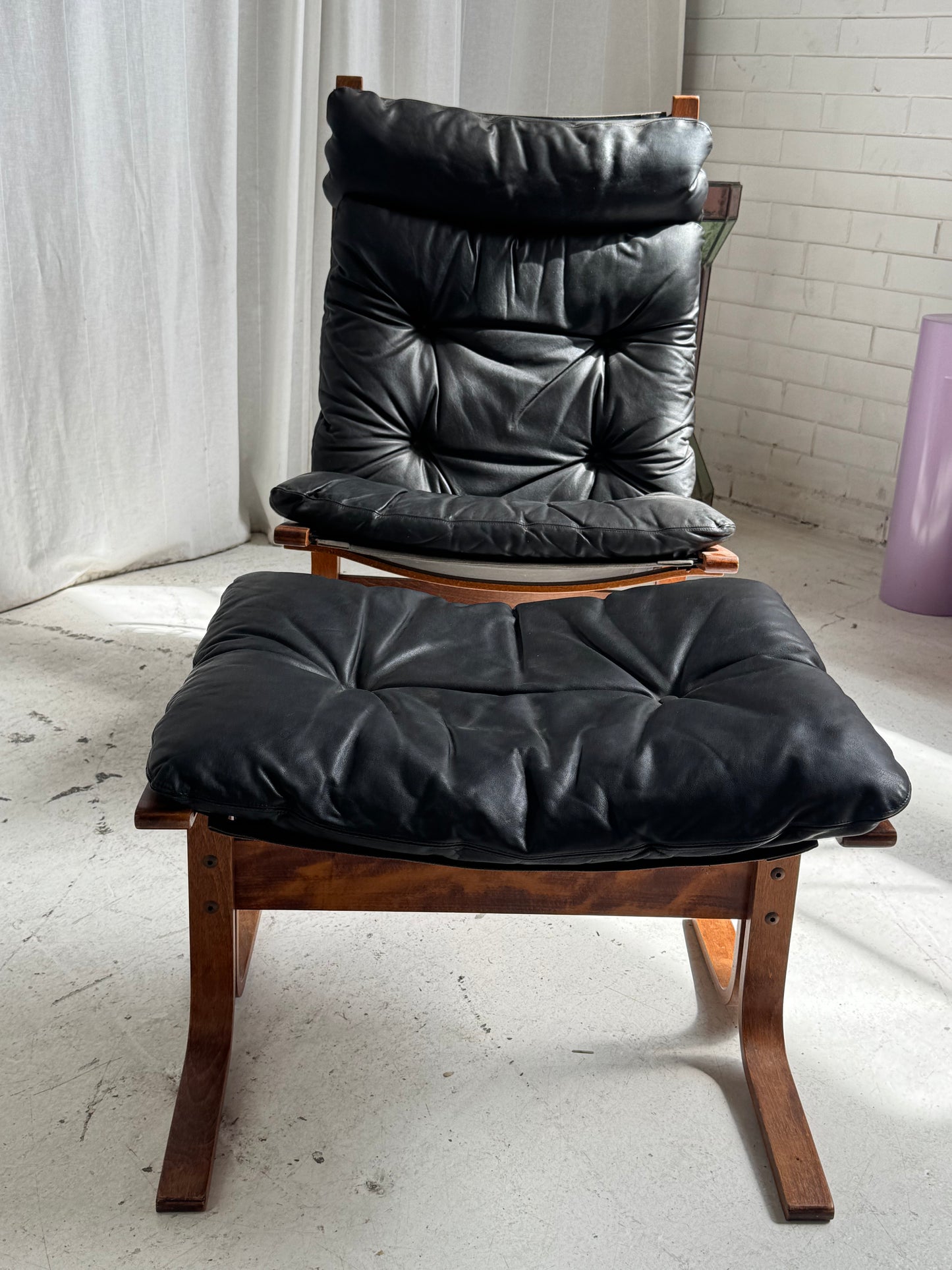 Ingmar Relling Siesta Chair & Ottoman Set