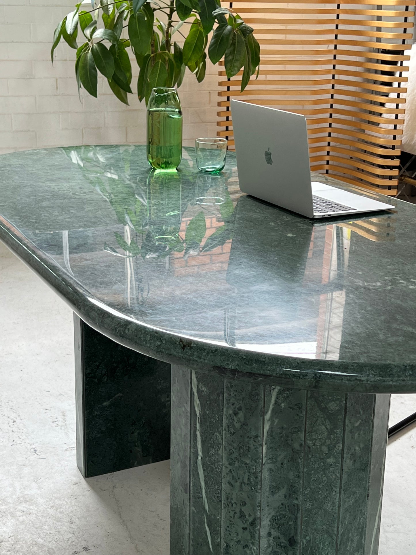 Verde Green Marble Dining Table /Desk