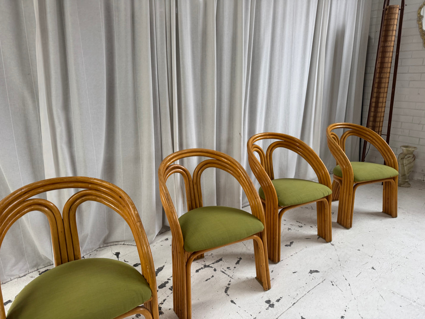 Axel Enthoven Bamboo Chairs - Set of 4