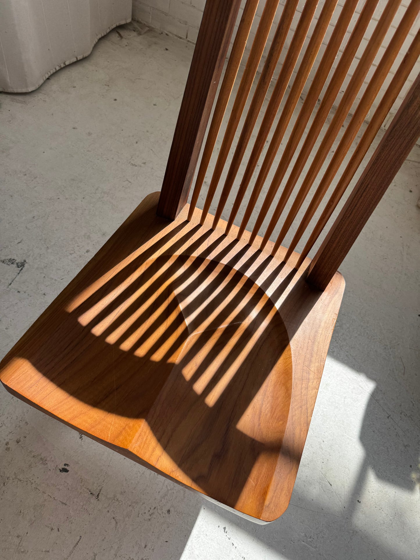 Handmade Wooden ‘Conoid’ Chairs
