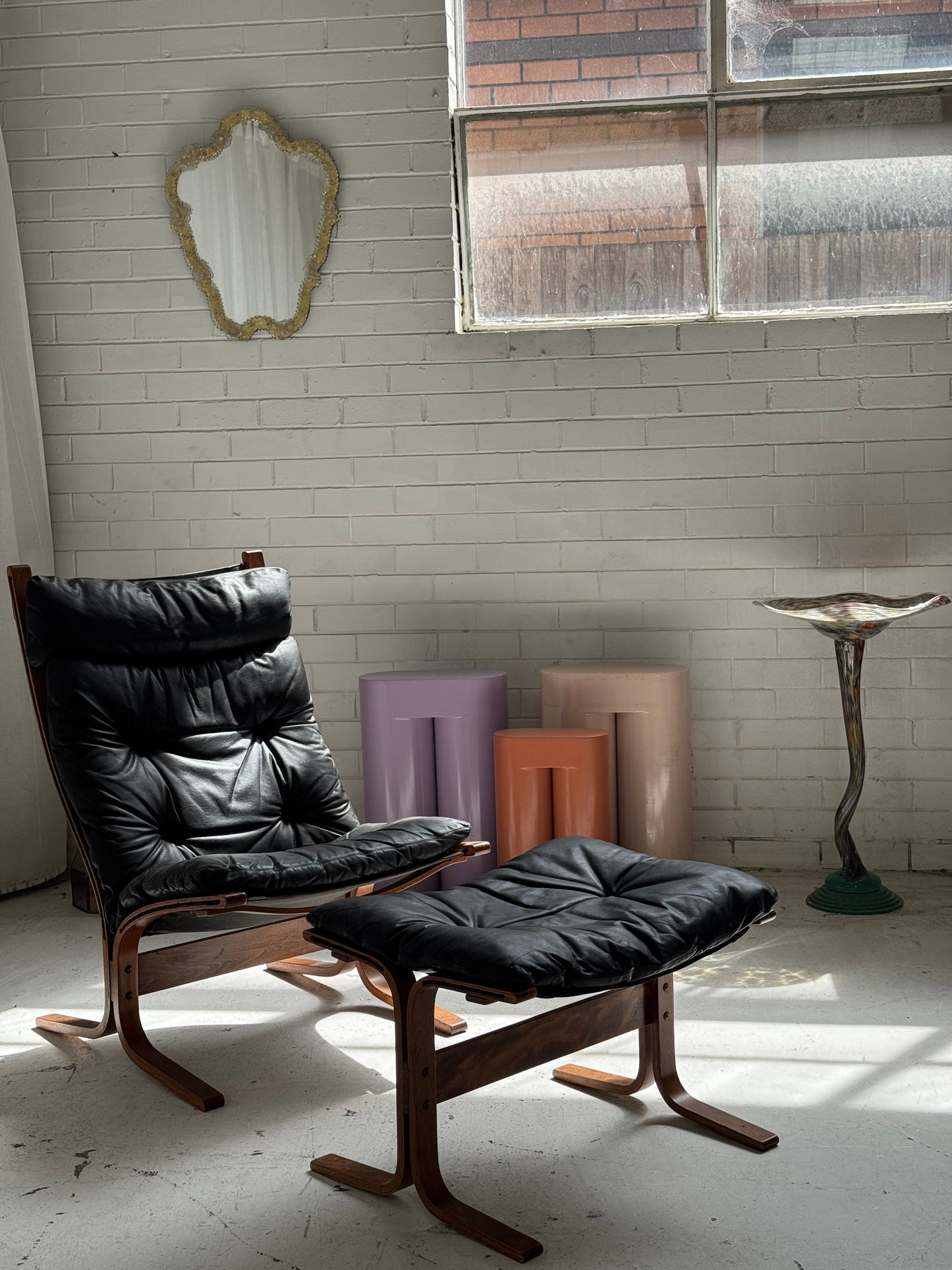 Ingmar Relling Siesta Chair & Ottoman Set