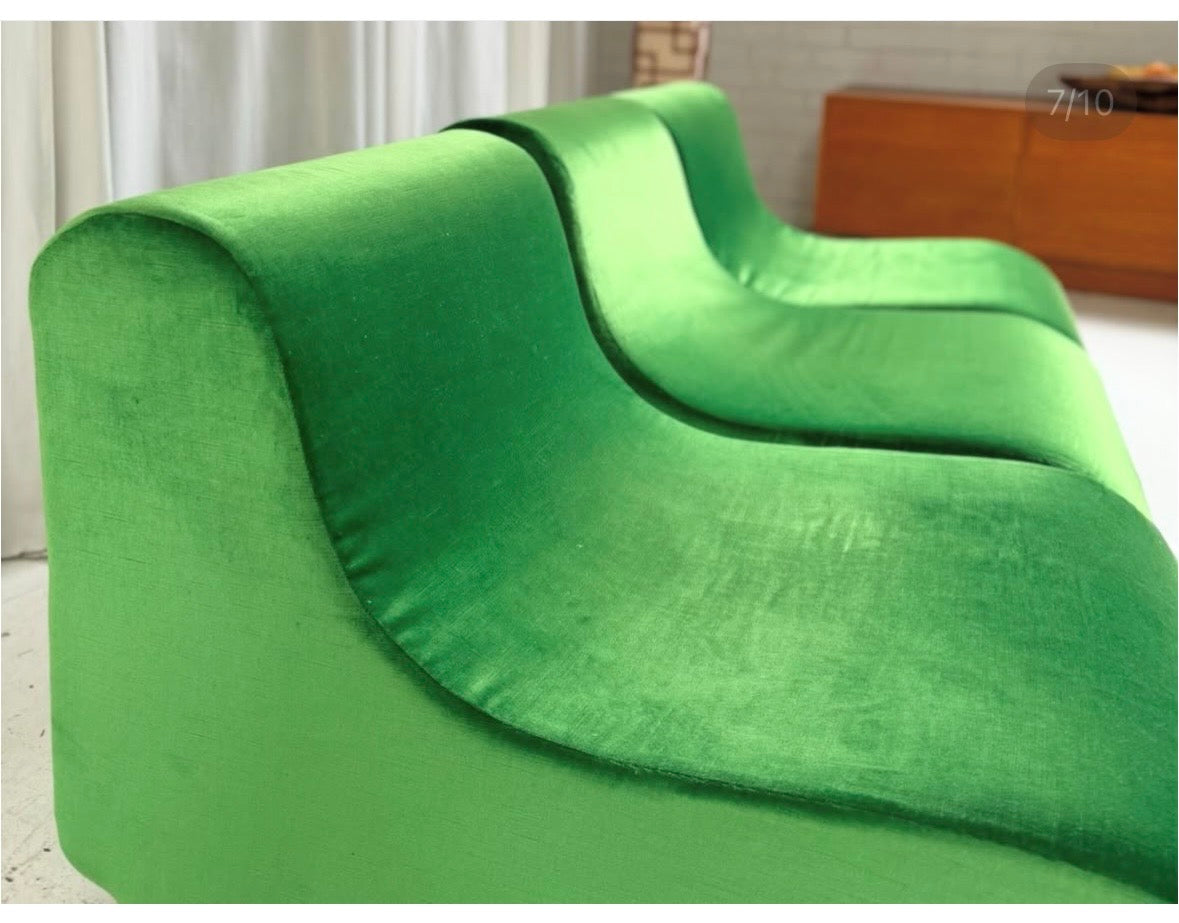 Vintage Foam Modular Armchairs