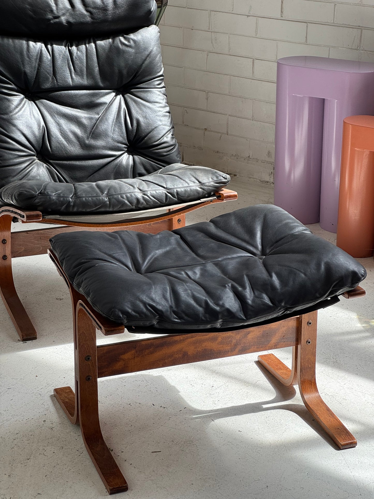 Ingmar Relling Siesta Chair & Ottoman Set