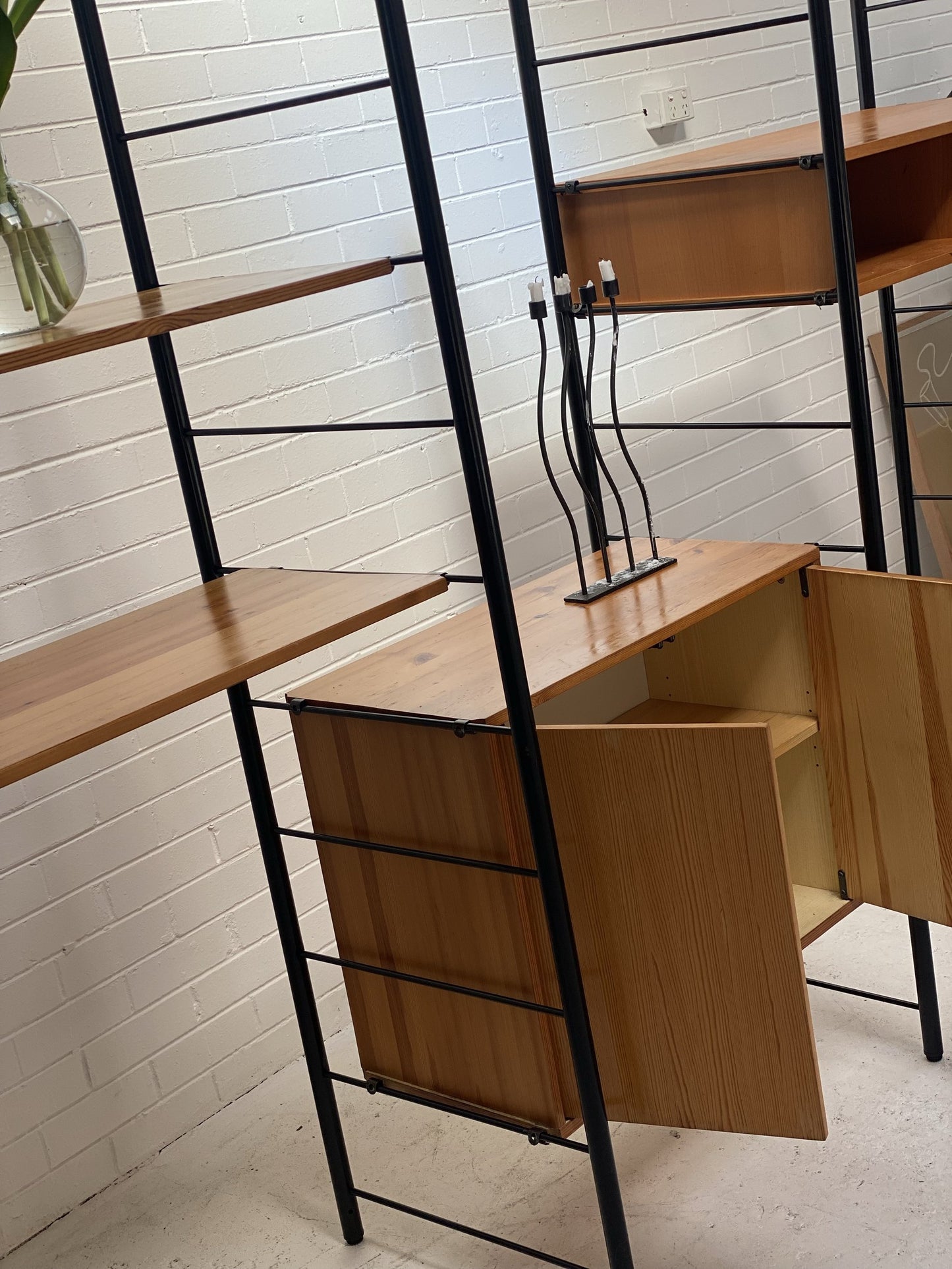 Vintage NIKLAS Shelving Wall Unit