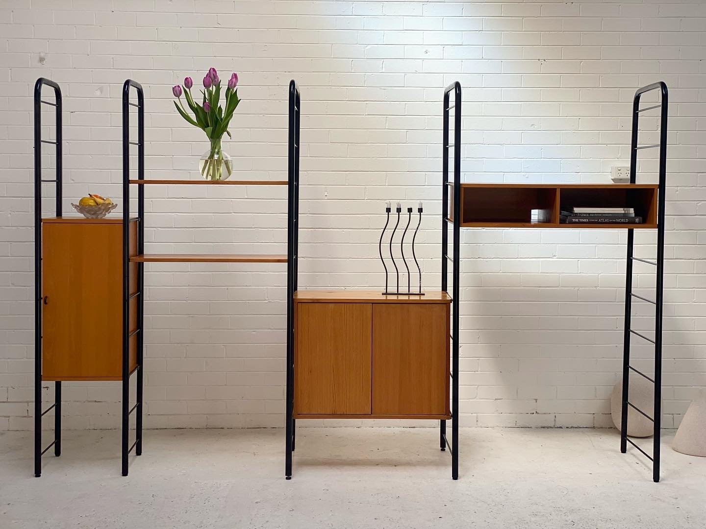 Vintage NIKLAS Shelving Wall Unit