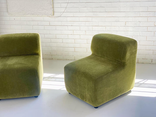 Chubby Velvet Modular Chair