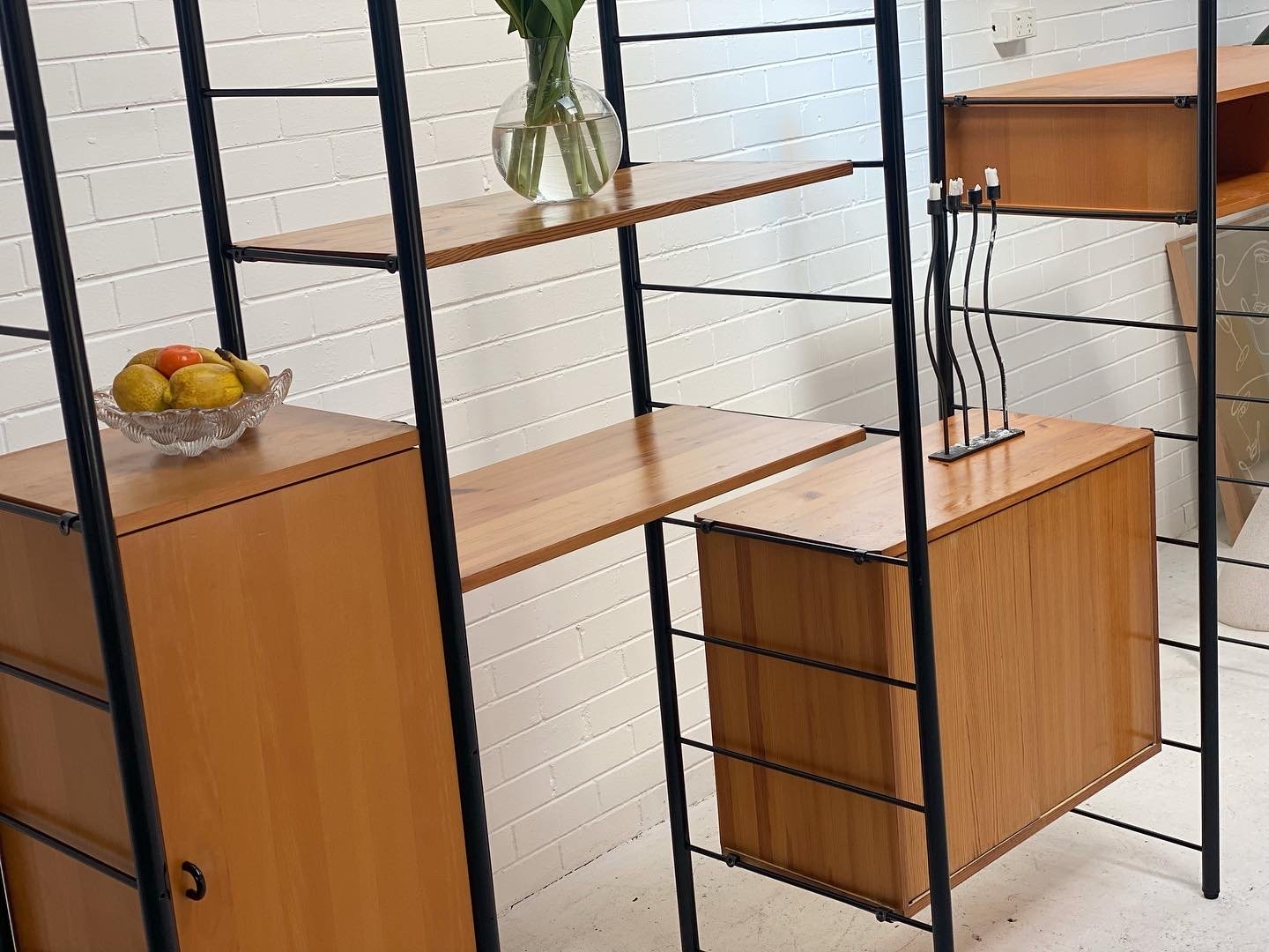 Vintage NIKLAS Shelving Wall Unit