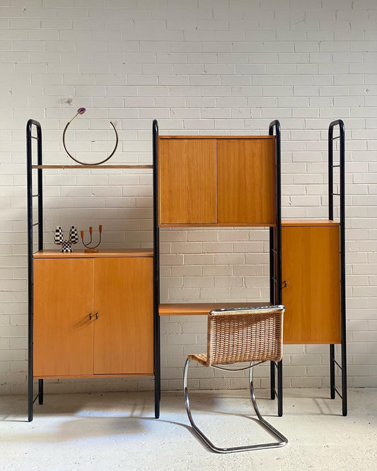 Vintage Ikea NIKLAS shelving unit
